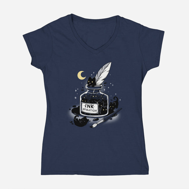 Inkspiration-Womens-V-Neck-Tee-Vallina84