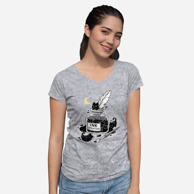 Inkspiration-Womens-V-Neck-Tee-Vallina84