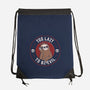 Too Lazy To Be Evil-None-Drawstring-Bag-rarpoint