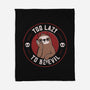 Too Lazy To Be Evil-None-Fleece-Blanket-rarpoint