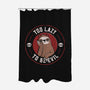Too Lazy To Be Evil-None-Polyester-Shower Curtain-rarpoint