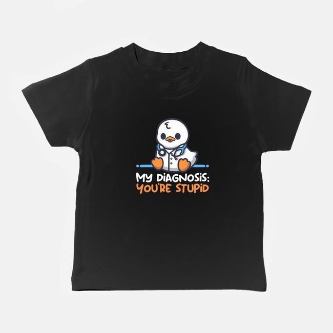 Funny Doctor Diagnosis-Baby-Basic-Tee-NemiMakeit