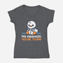 Funny Doctor Diagnosis-Womens-V-Neck-Tee-NemiMakeit