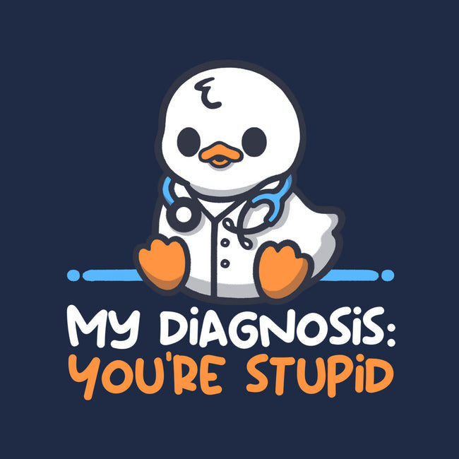 Funny Doctor Diagnosis-Womens-Fitted-Tee-NemiMakeit