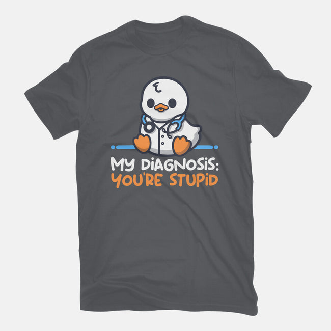 Funny Doctor Diagnosis-Unisex-Basic-Tee-NemiMakeit