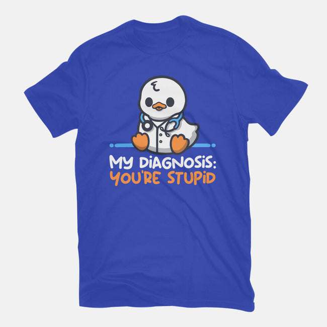 Funny Doctor Diagnosis-Unisex-Basic-Tee-NemiMakeit