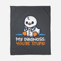 Funny Doctor Diagnosis-None-Fleece-Blanket-NemiMakeit