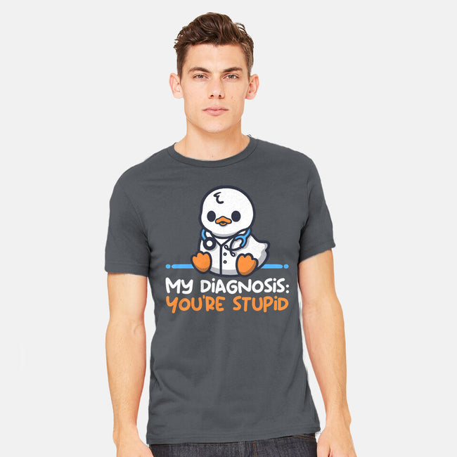 Funny Doctor Diagnosis-Mens-Heavyweight-Tee-NemiMakeit