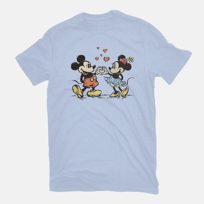 Two Hands One Heart-Mens-Basic-Tee-kg07