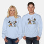 Two Hands One Heart-Unisex-Crew Neck-Sweatshirt-kg07