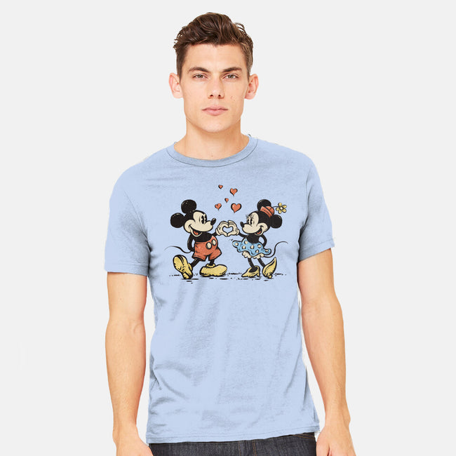Two Hands One Heart-Mens-Heavyweight-Tee-kg07