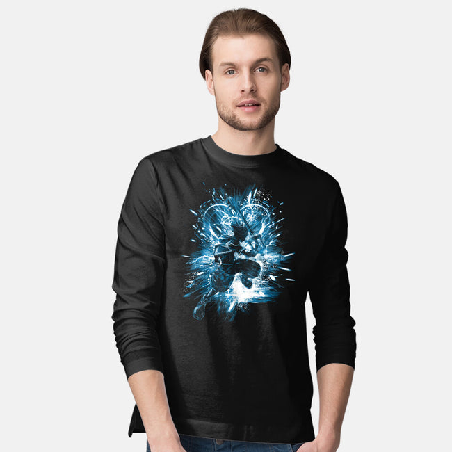 The Way To The Heart-Mens-Long Sleeved-Tee-kharmazero