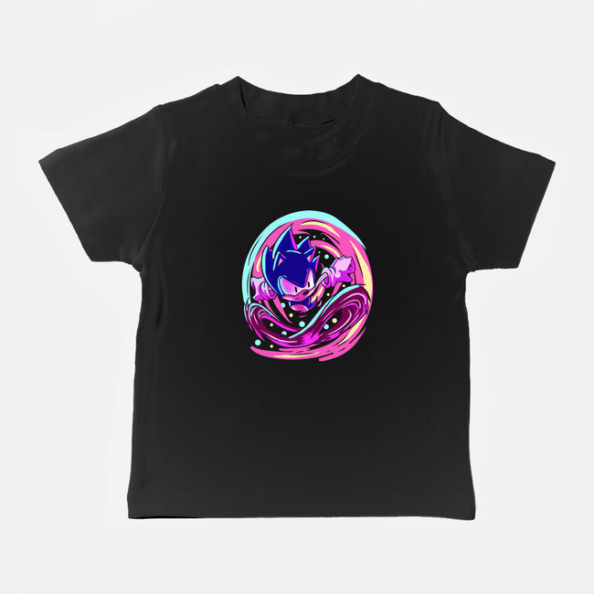 Hedgehog Run-Baby-Basic-Tee-nickzzarto
