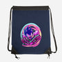 Hedgehog Run-None-Drawstring-Bag-nickzzarto