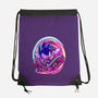 Hedgehog Run-None-Drawstring-Bag-nickzzarto