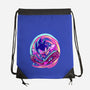 Hedgehog Run-None-Drawstring-Bag-nickzzarto