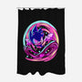 Hedgehog Run-None-Polyester-Shower Curtain-nickzzarto