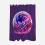Hedgehog Run-None-Polyester-Shower Curtain-nickzzarto