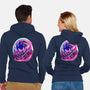 Hedgehog Run-Unisex-Zip-Up-Sweatshirt-nickzzarto