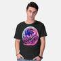 Hedgehog Run-Mens-Basic-Tee-nickzzarto