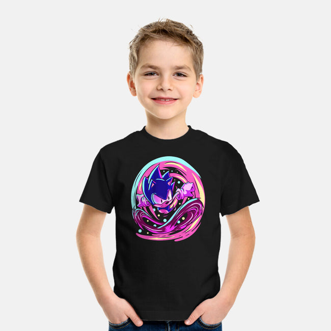 Hedgehog Run-Youth-Basic-Tee-nickzzarto