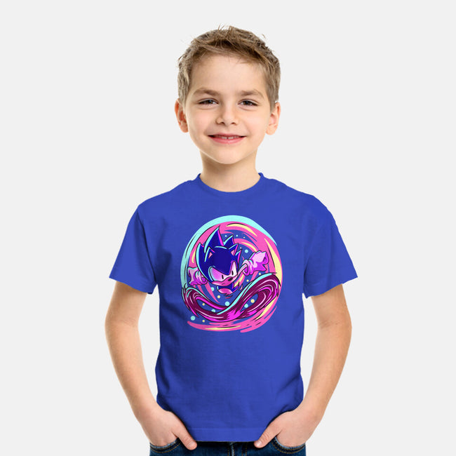 Hedgehog Run-Youth-Basic-Tee-nickzzarto