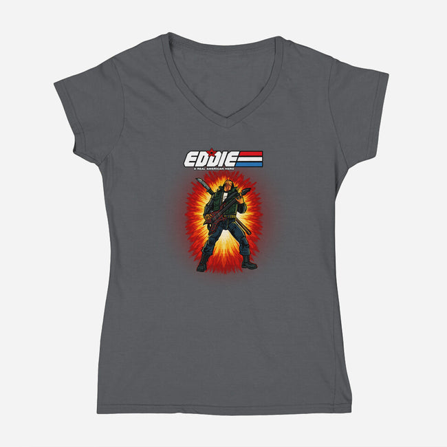 GI Eddie-Womens-V-Neck-Tee-AndreusD