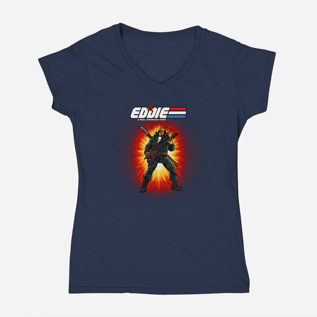 GI Eddie-Womens-V-Neck-Tee-AndreusD