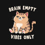 Brain Empty Vibes Only-Mens-Long Sleeved-Tee-GODZILLARGE