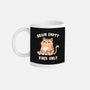 Brain Empty Vibes Only-None-Mug-Drinkware-GODZILLARGE