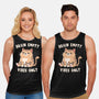 Brain Empty Vibes Only-Unisex-Basic-Tank-GODZILLARGE