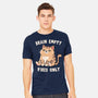 Brain Empty Vibes Only-Mens-Heavyweight-Tee-GODZILLARGE