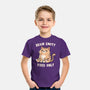 Brain Empty Vibes Only-Youth-Basic-Tee-GODZILLARGE