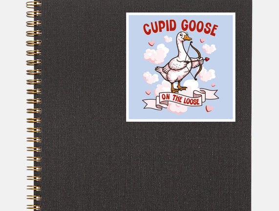 Cupid Goose Valentines Day
