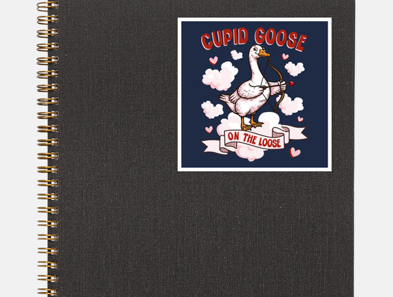 Cupid Goose Valentines Day