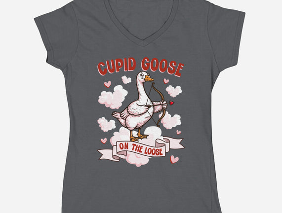 Cupid Goose Valentines Day