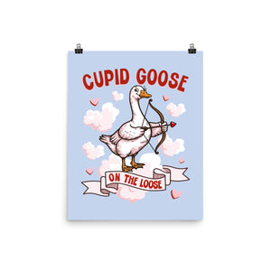 Cupid Goose Valentines Day