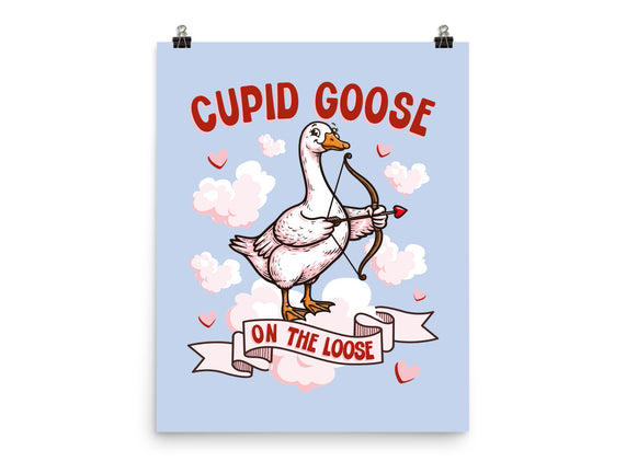 Cupid Goose Valentines Day