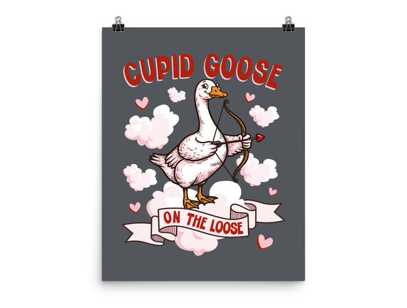 Cupid Goose Valentines Day