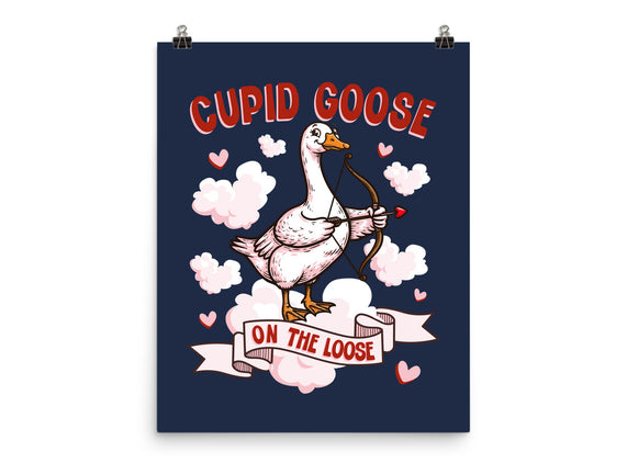 Cupid Goose Valentines Day