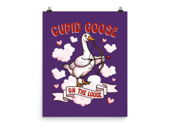 Cupid Goose Valentines Day