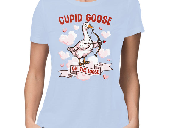 Cupid Goose Valentines Day