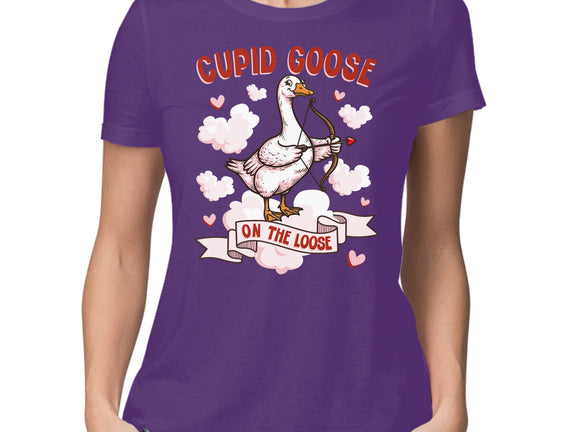 Cupid Goose Valentines Day