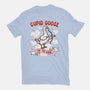Cupid Goose Valentines Day-Womens-Fitted-Tee-The Ginger Effect