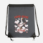 Cupid Goose Valentines Day-None-Drawstring-Bag-The Ginger Effect