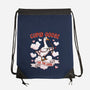 Cupid Goose Valentines Day-None-Drawstring-Bag-The Ginger Effect