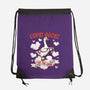Cupid Goose Valentines Day-None-Drawstring-Bag-The Ginger Effect