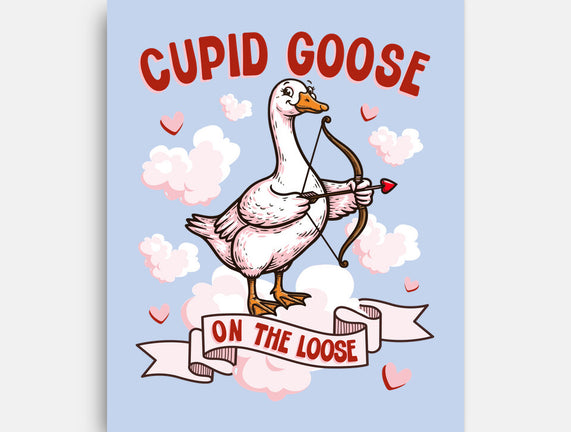 Cupid Goose Valentines Day
