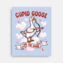 Cupid Goose Valentines Day-None-Stretched-Canvas-The Ginger Effect