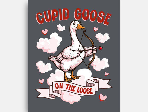 Cupid Goose Valentines Day
